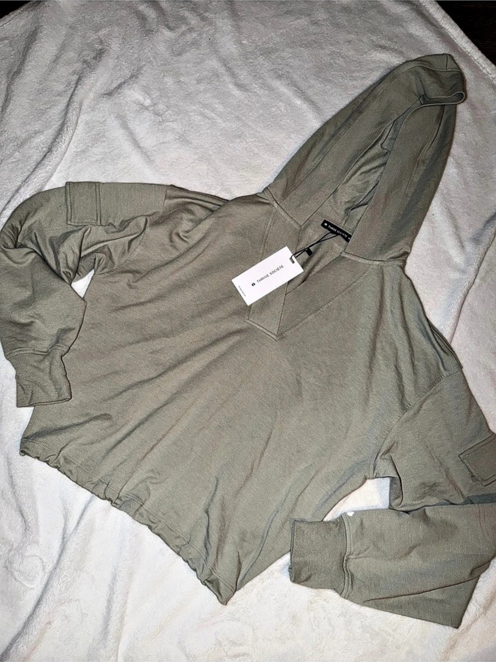 Thrive societe Comforted Cargo Hoodie